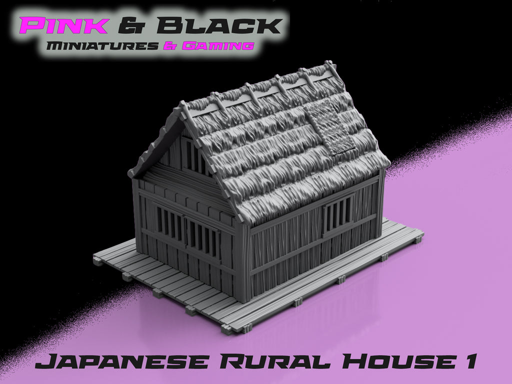 Rural Feudal Japanese House - Option 1