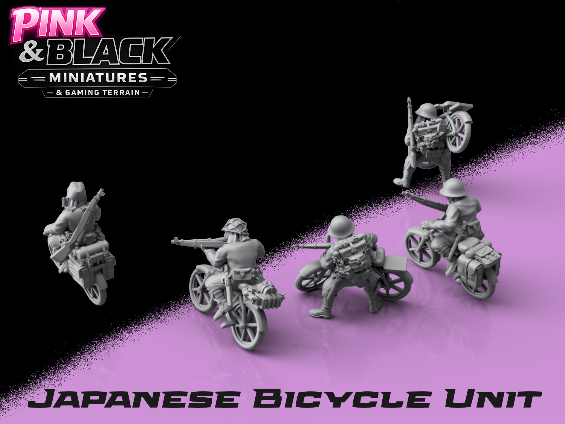 WWII Japanese Bicycle Infantry