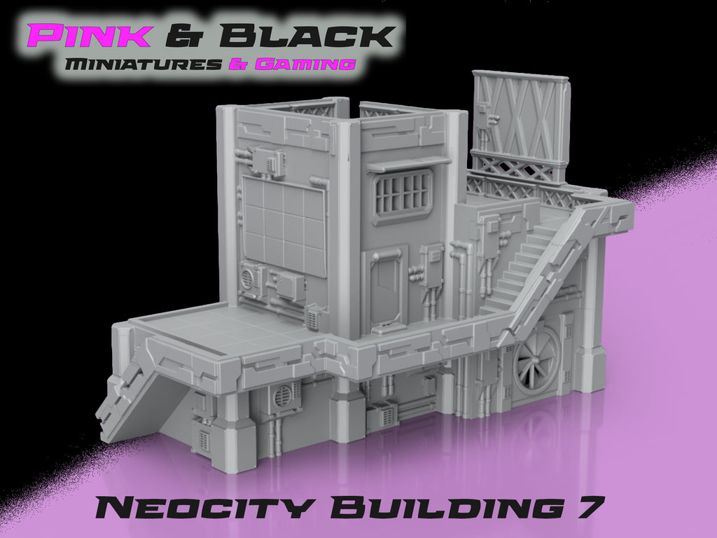 Neocity/Cyberpunk Building - Option 7