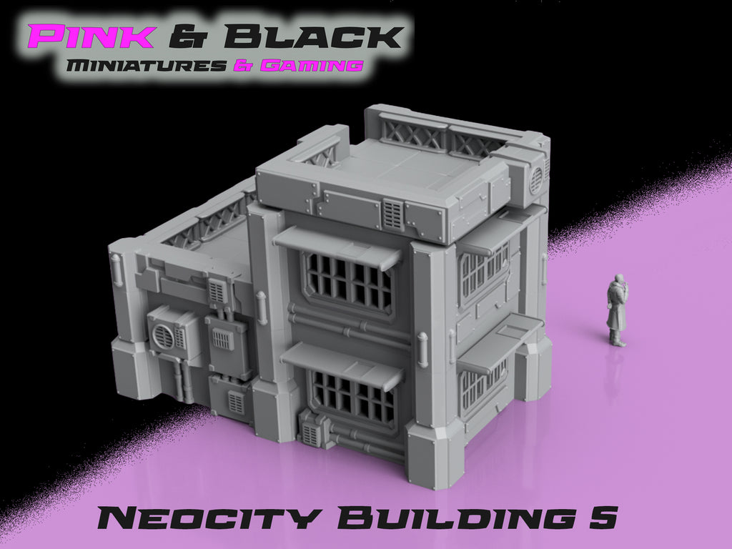 Neocity/Cyberpunk Building - Option 5