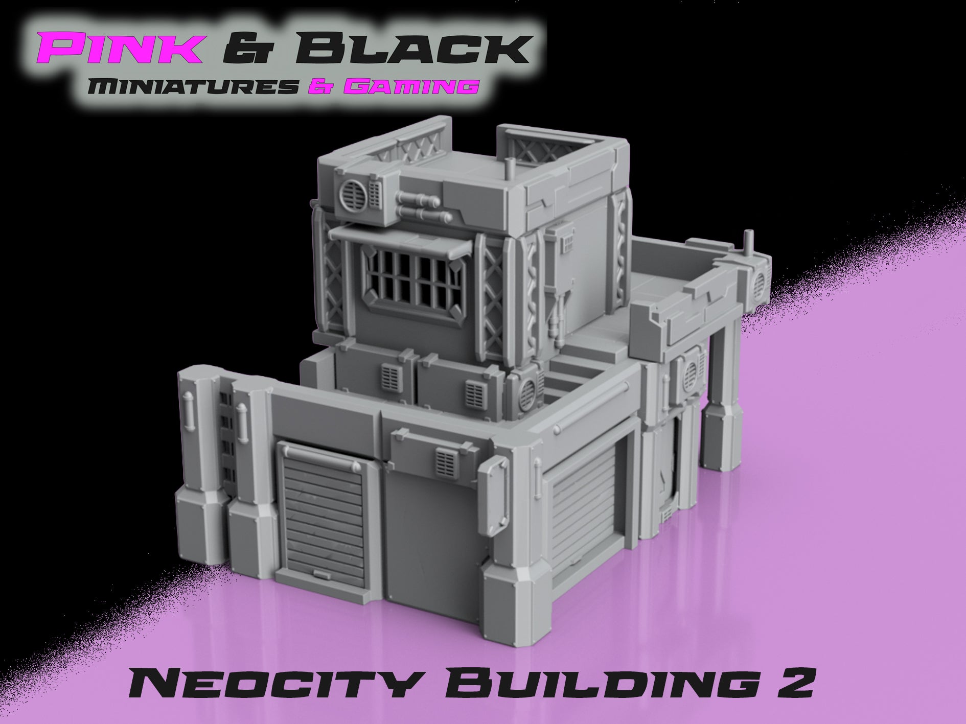Neocity/Cyberpunk Building - Option 2