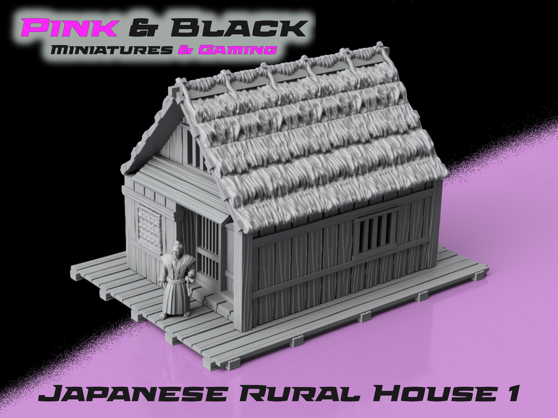 Rural Feudal Japanese House - Option 1