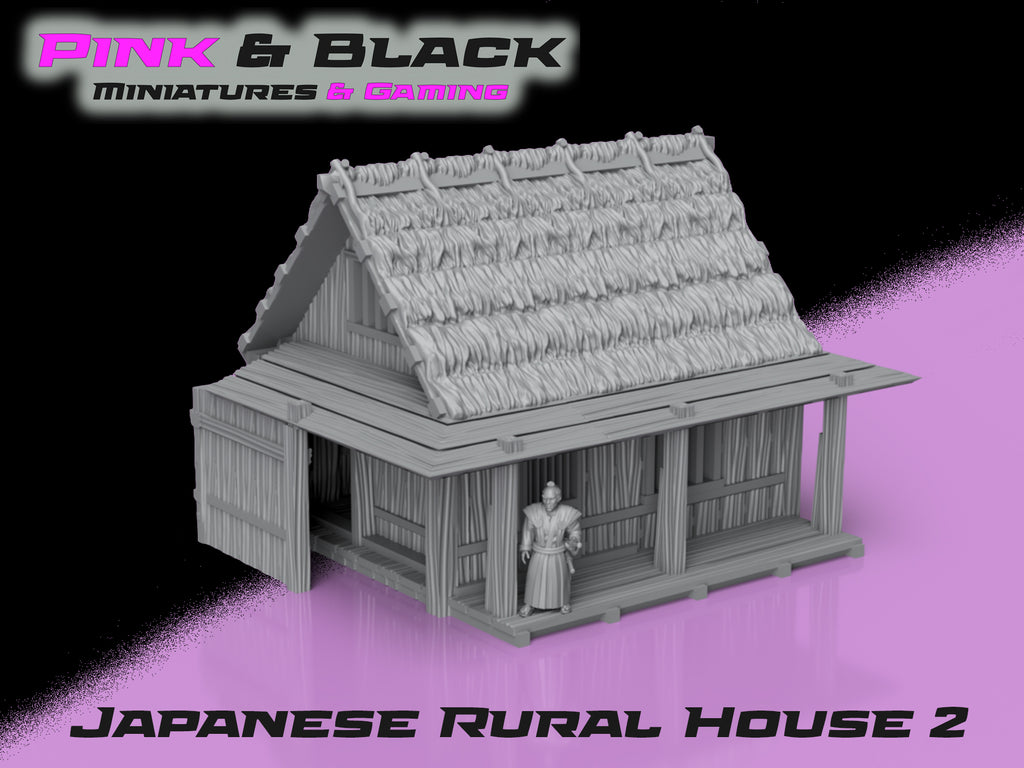 Rural Feudal Japanese House - Option 2