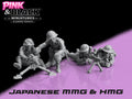 WWII Japanese HMG & MMG Teams