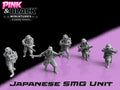 WWII Japanese SMG Troops & Officer