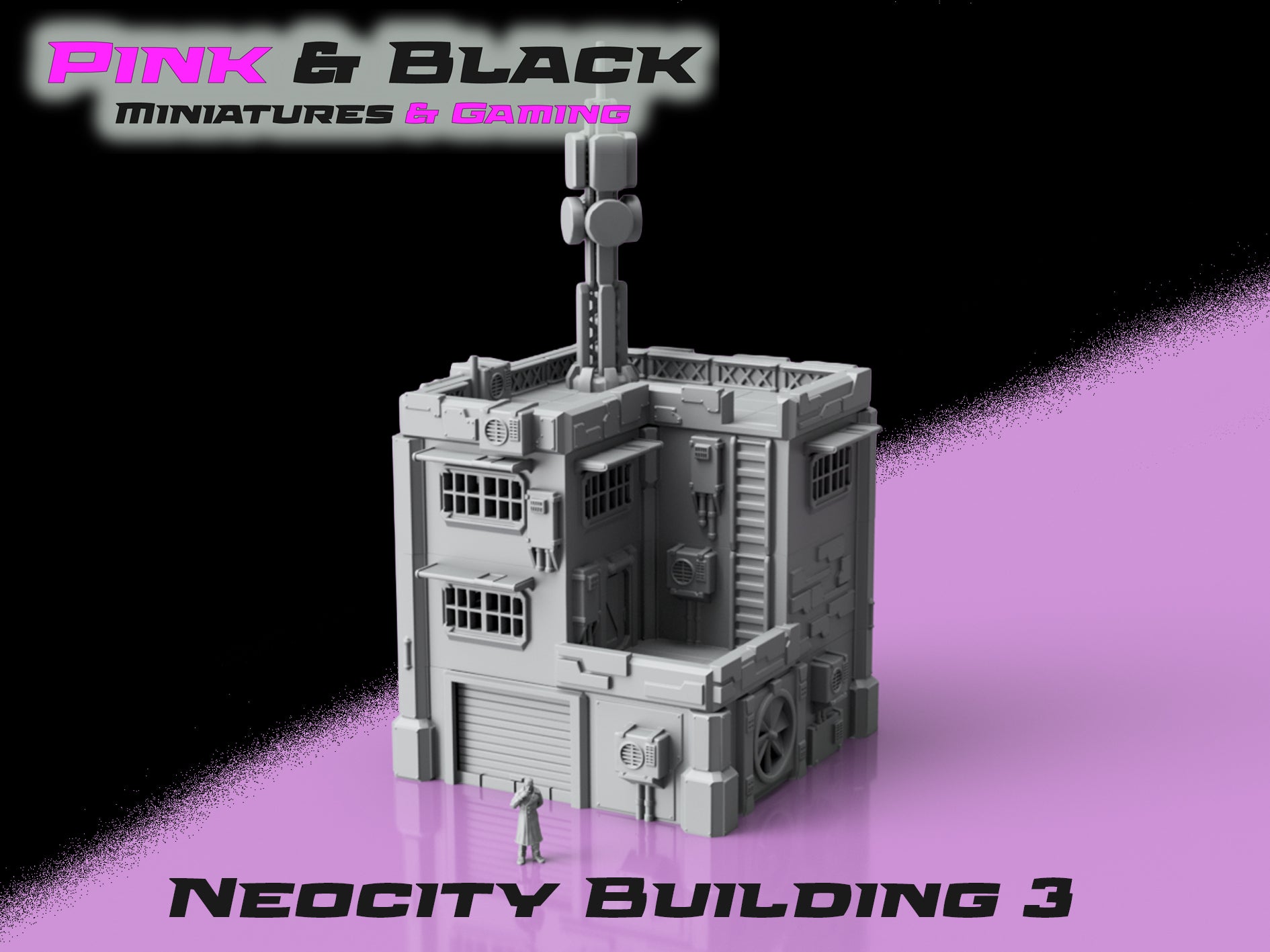 Neocity/Cyberpunk Building - Option 3