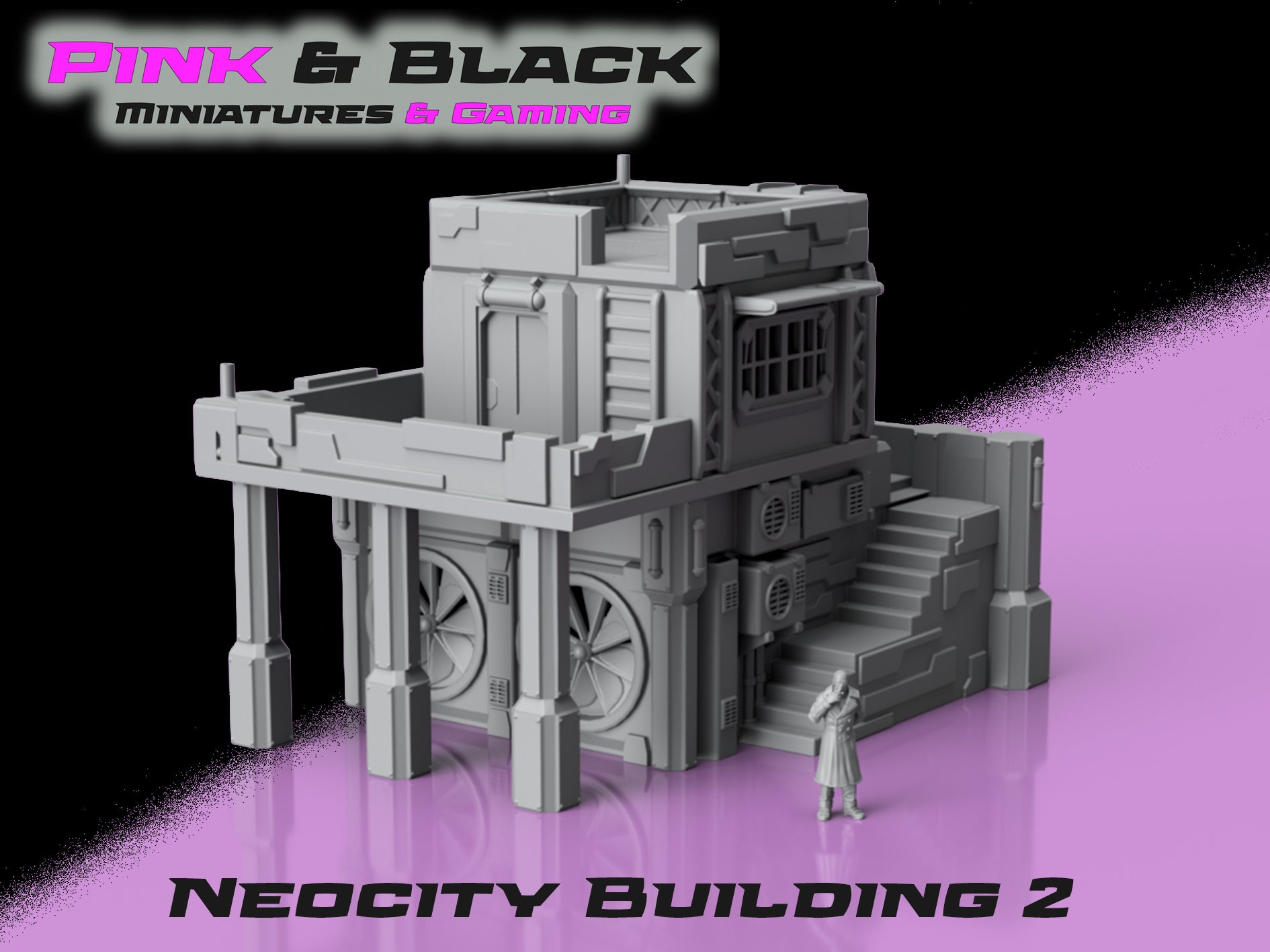 Neocity/Cyberpunk Building - Option 2