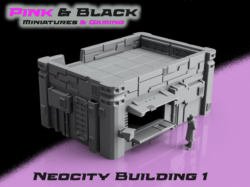 Neocity/Cyberpunk Building - Option 1