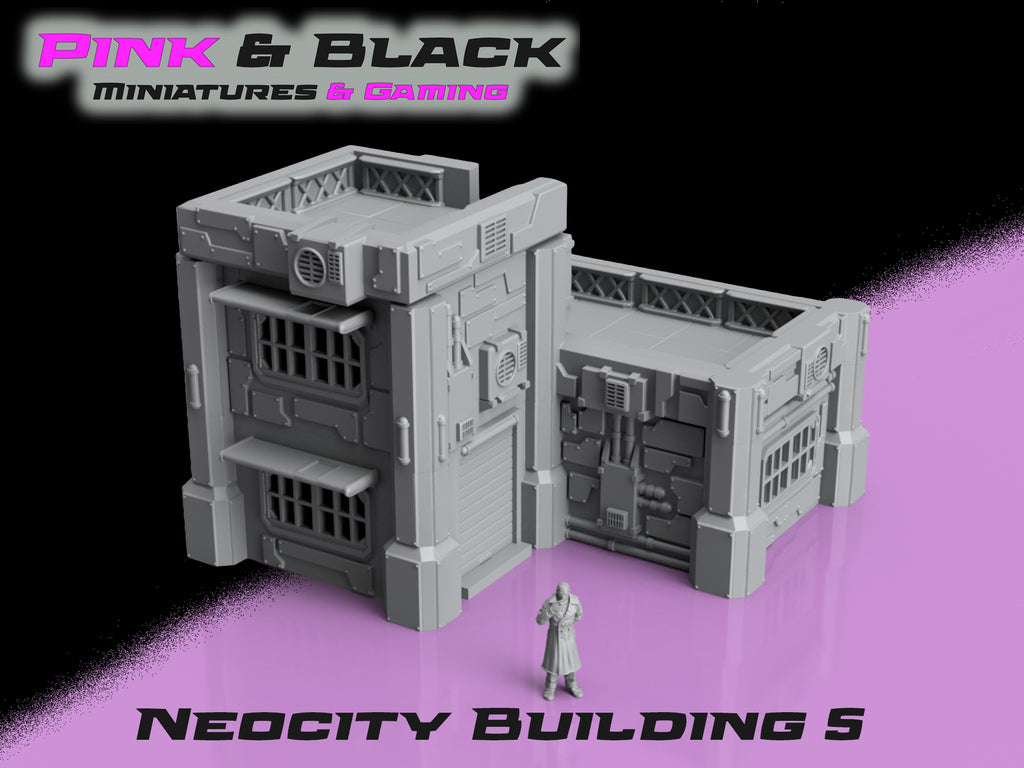 Neocity/Cyberpunk Building - Option 5