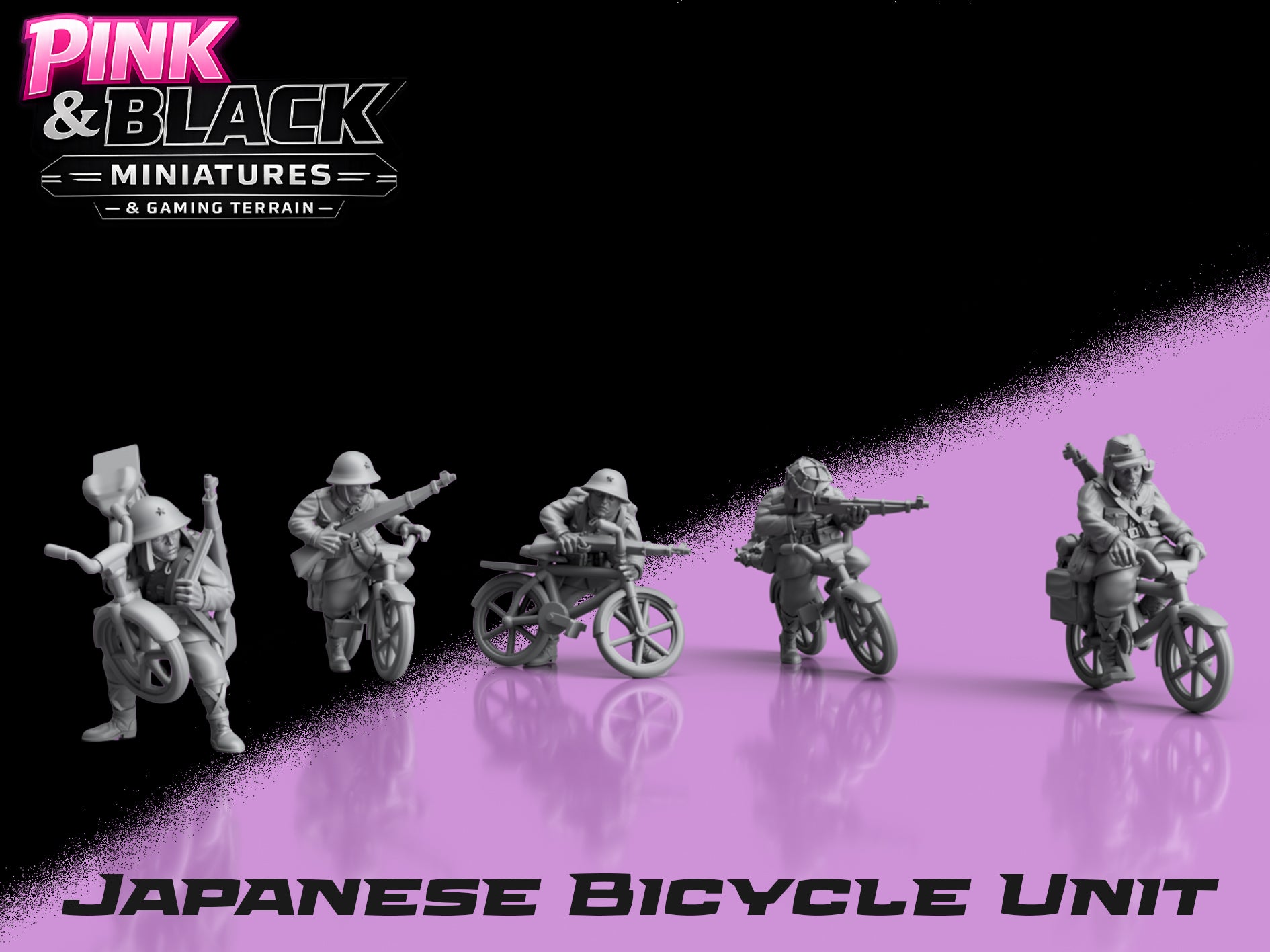 WWII Japanese Bicycle Infantry