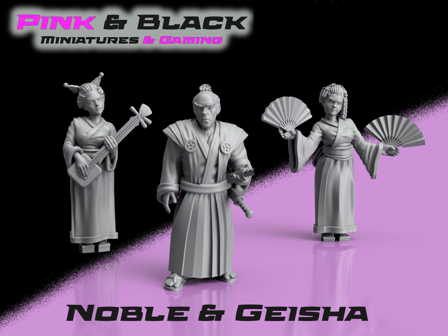 Japanese Noble & Geisha