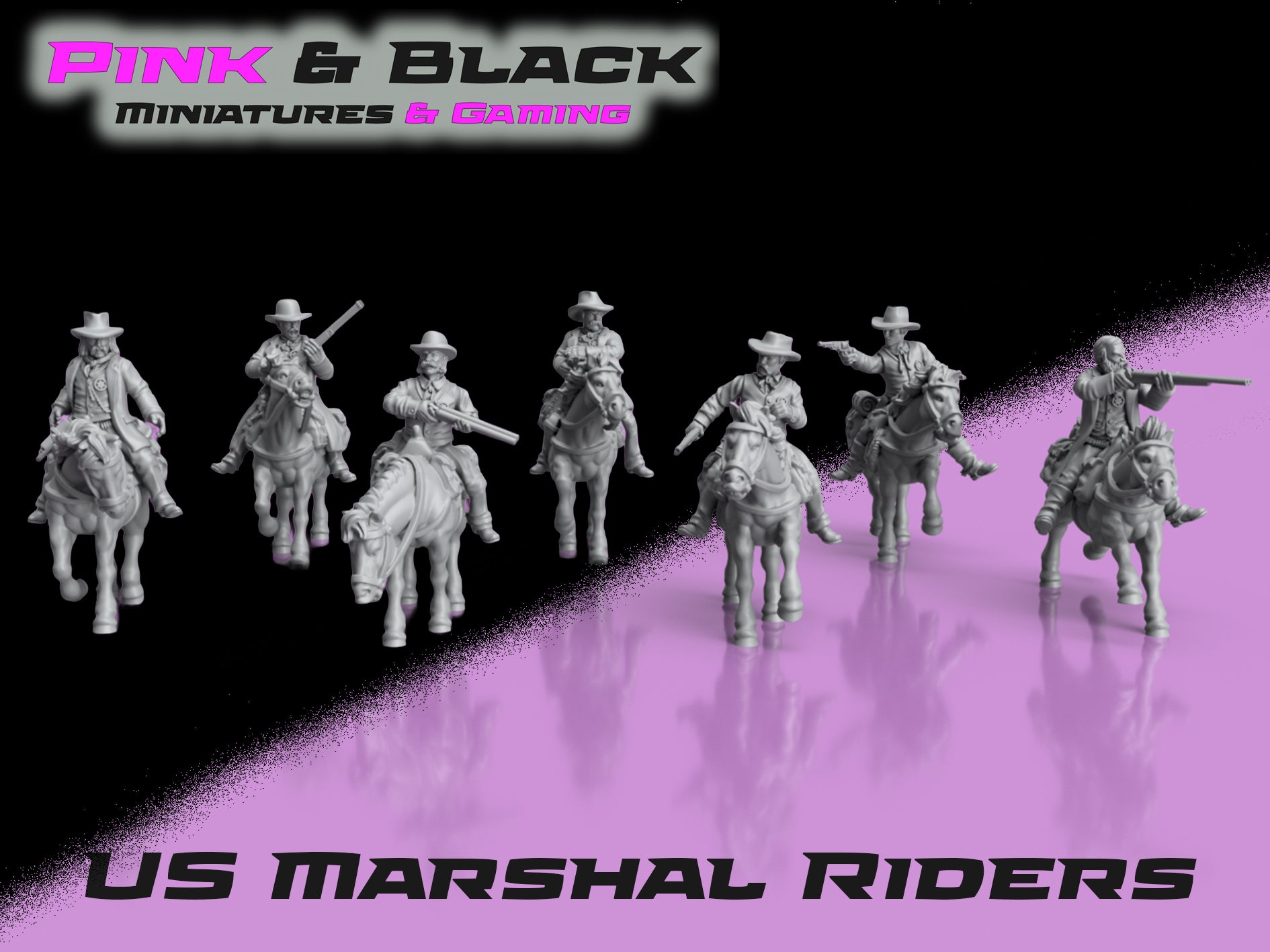 Wild West US Marshal Riders