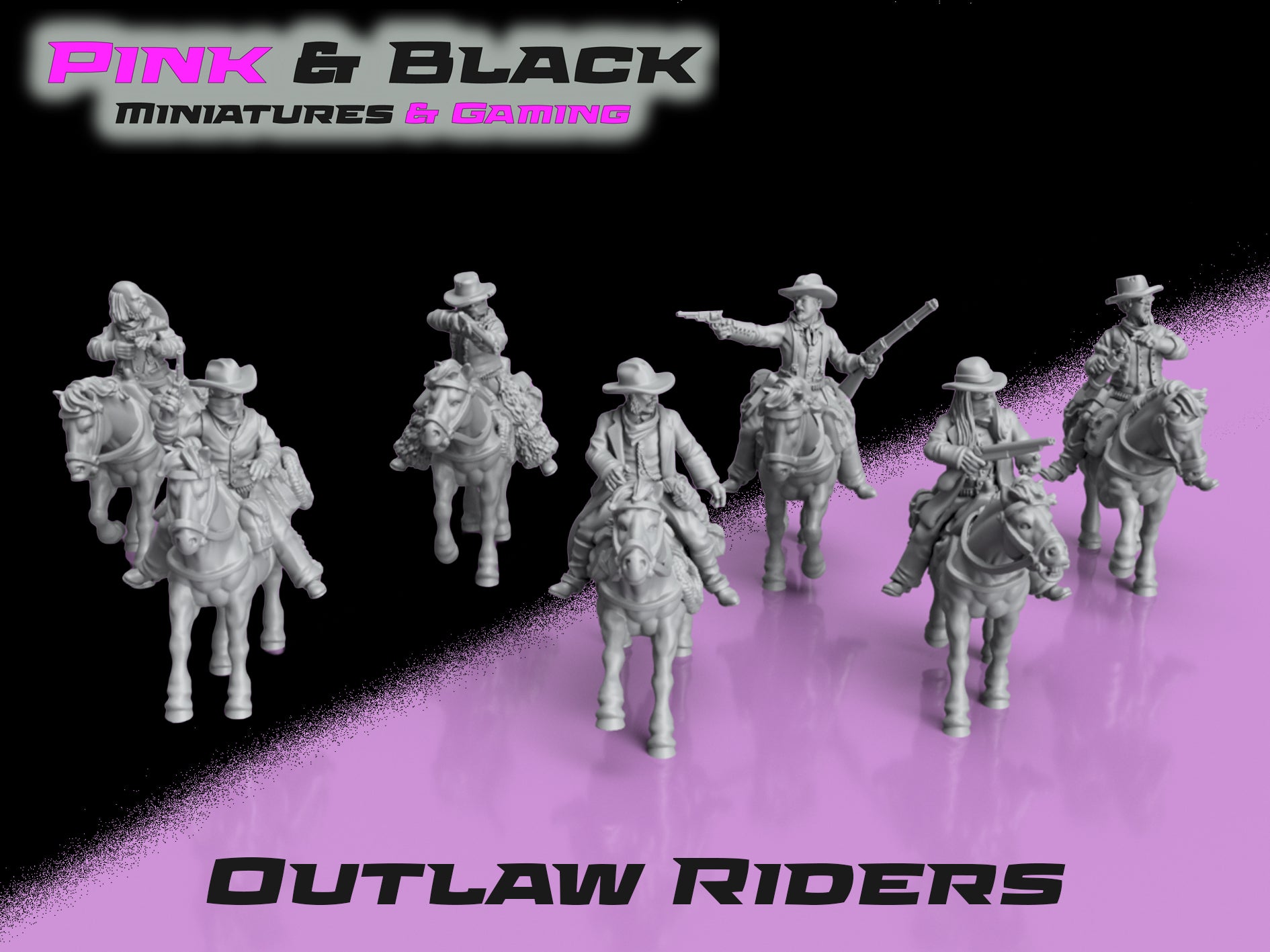 Wild West Outlaw Riders