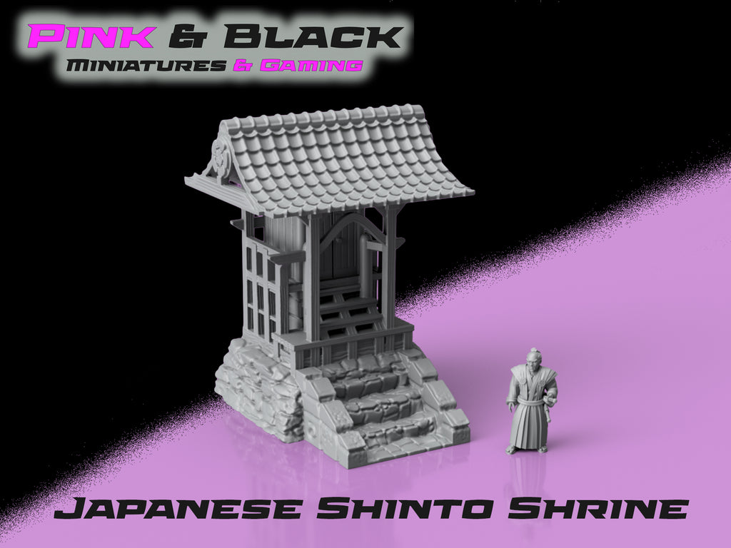 Feudal Japanese Shinto Shrine