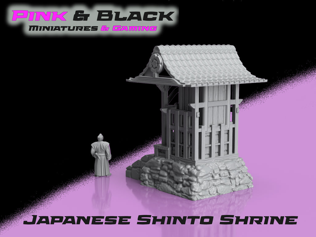Feudal Japanese Shinto Shrine