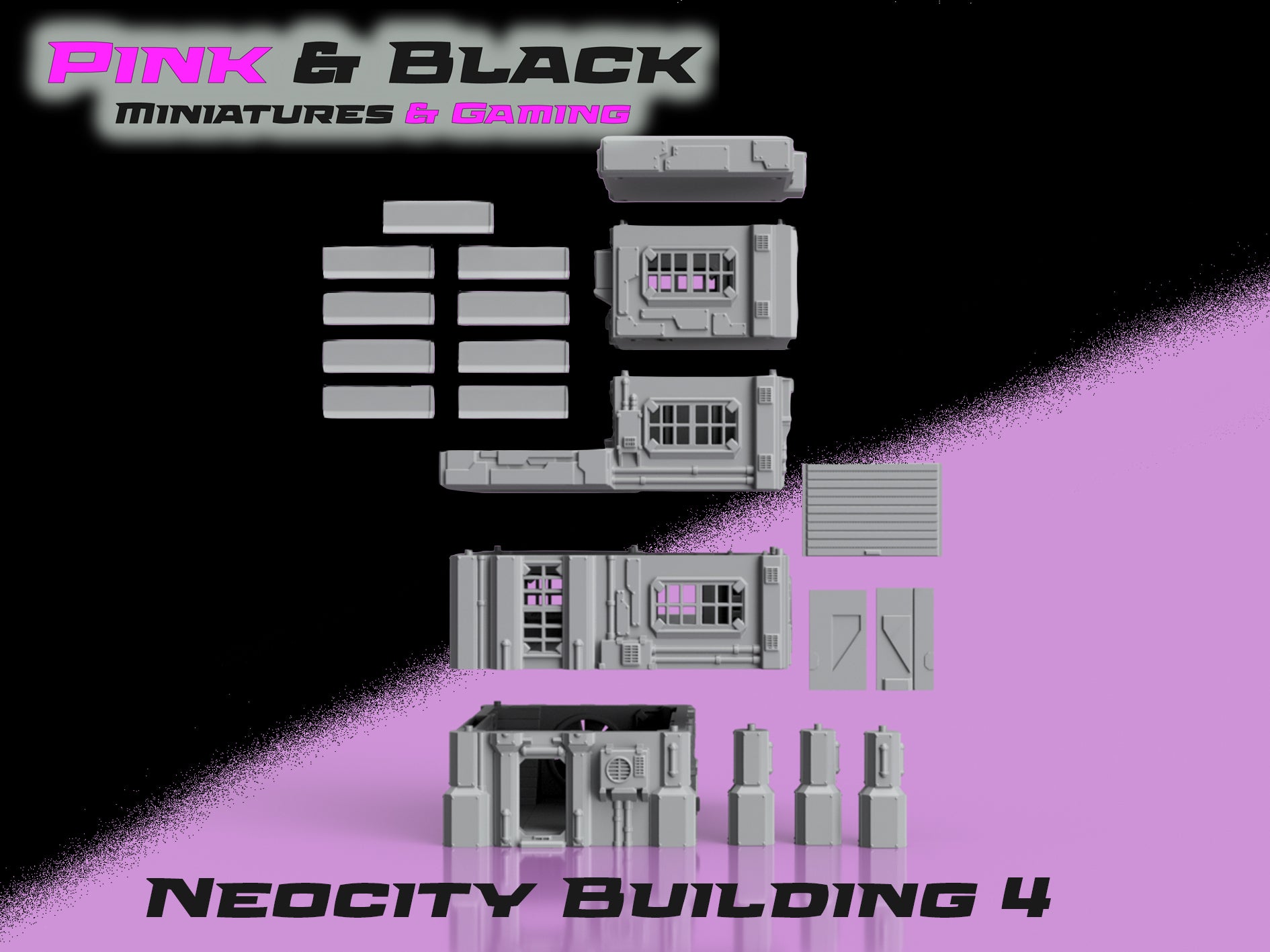 Neocity/Cyberpunk Building - Option 4