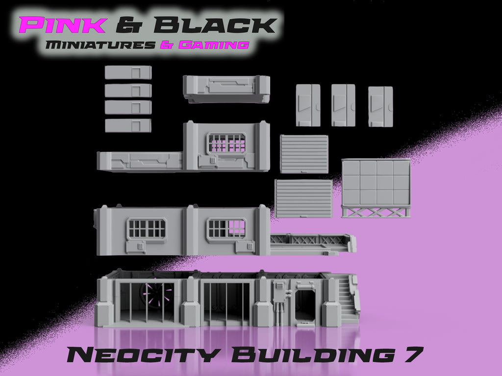Neocity/Cyberpunk Building - Option 7