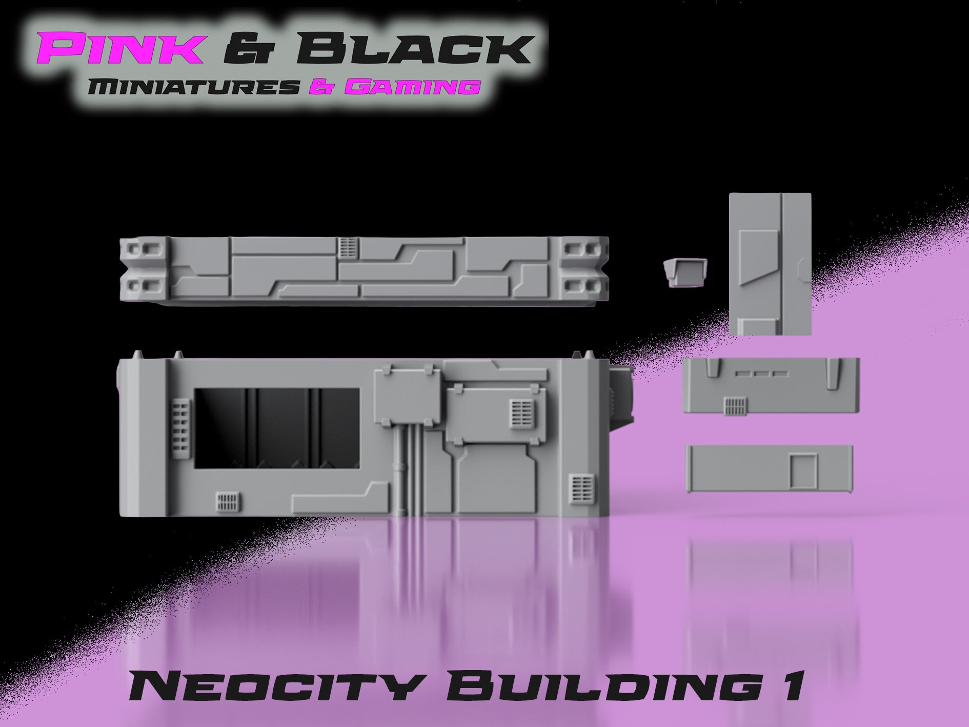 Neocity/Cyberpunk Building - Option 1