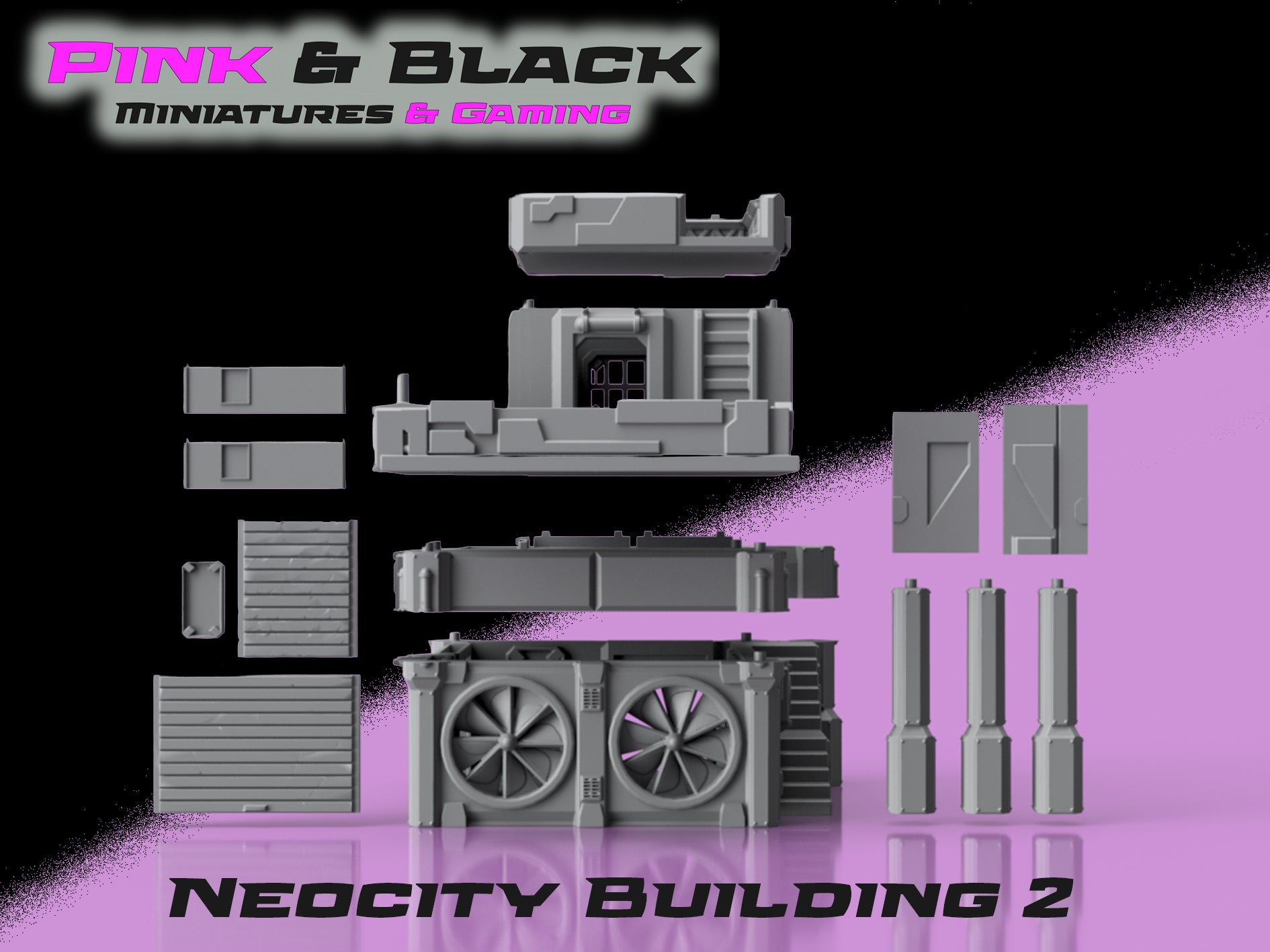 Neocity/Cyberpunk Building - Option 2