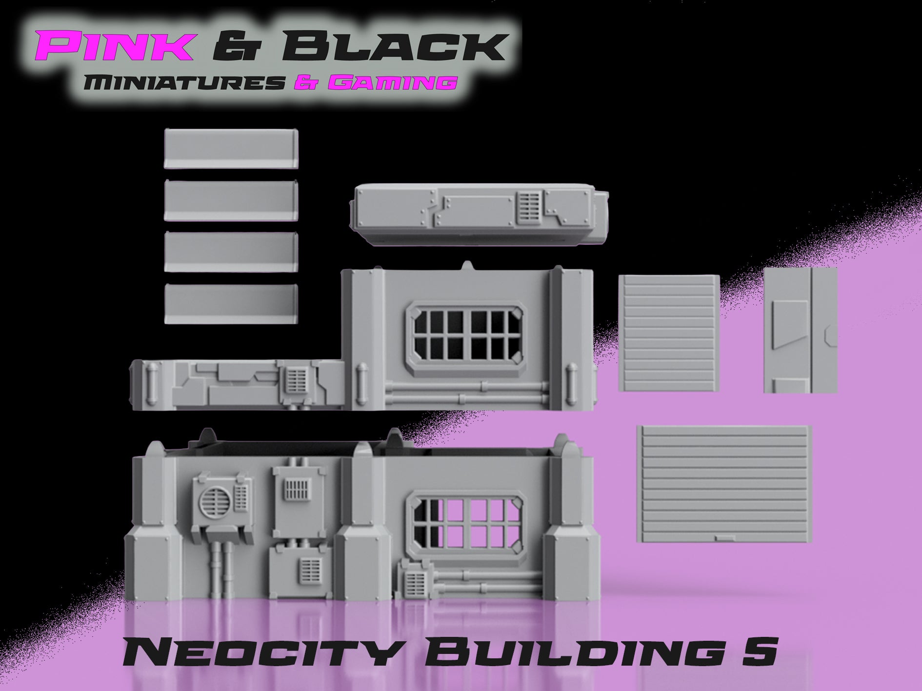 Neocity/Cyberpunk Building - Option 5