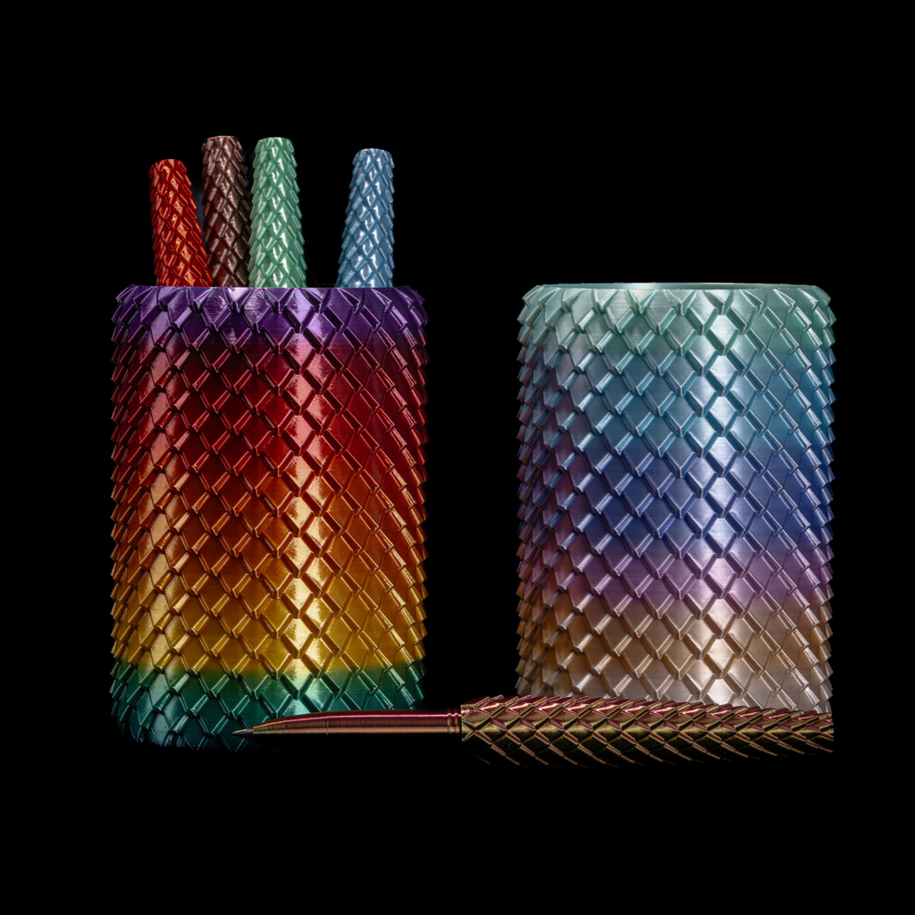Dragon Scale Pen Holder