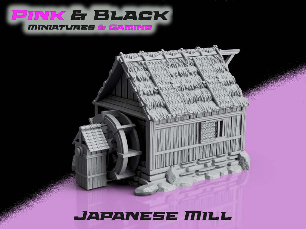 Rural Feudal Japanese Mill