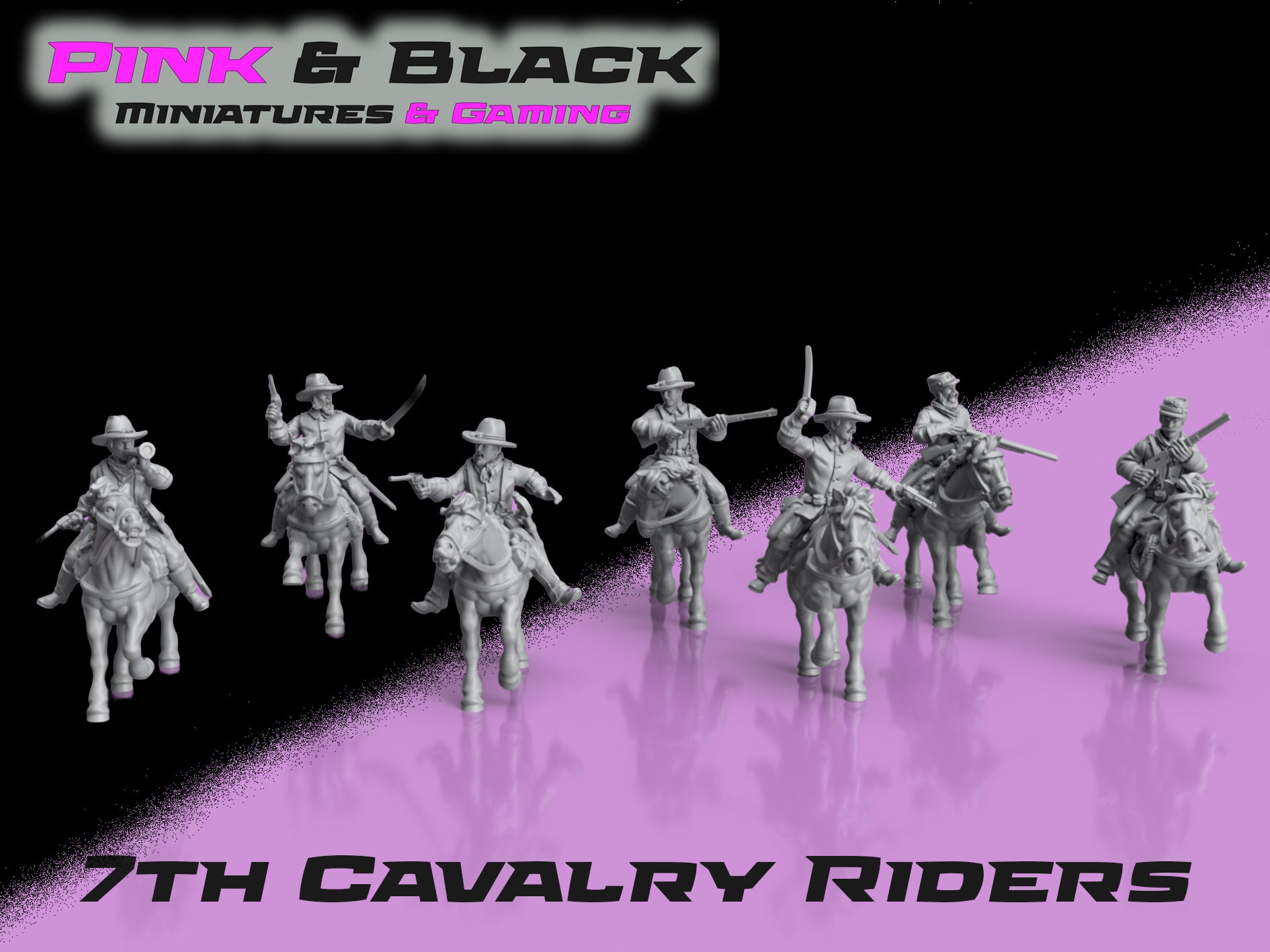 Wild West 7th Cavalry Riders